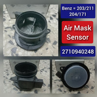 Air Flow Masse Meter Sensor 2710940248/271094024880/A2710940248/A271094024880 Compatible With MERCEDES-BENZ C-CLASS W203 W204 & E-CLASS W211