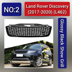 Glossy Black Show Grill  Compatible With Land Rover Discovery (L462) (2017-20)Tag 2