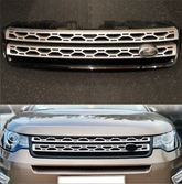 Silver Chrome Show Grill Compatible With Land Rover Discovery Sport L550 (2015-2019) Tag 6