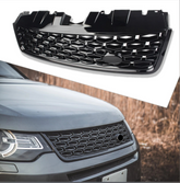 Sport Black Chrome Show Grill Compatible With Land Rover Discovery Sport L550 (2015-2019) Tag 7