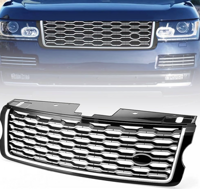 Silver chrome Show Grill Compatible With Land Rover Range Rover (L405) (2013-17) Tag 21