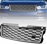 Silver chrome Show Grill  Compatible With Land Rover Range Rover (L405) (2013-17) Tag 21