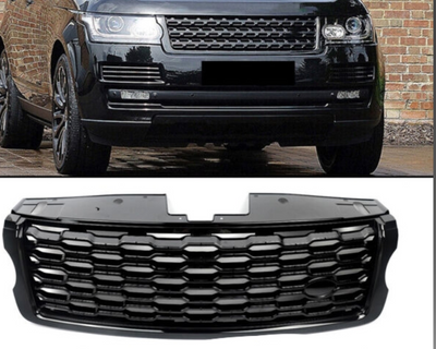 Black chrome Show Grill Compatible With Land Rover Range Rover (L405) (2013-17) Tag 22