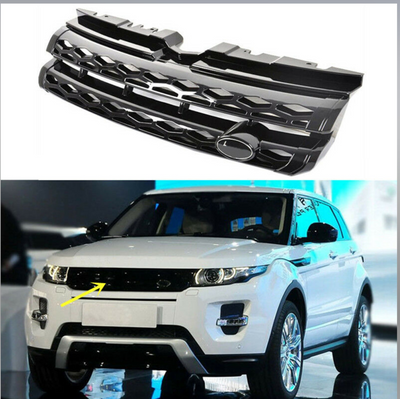 Black Chrome Show Grill Compatible With Land Rover RANGE ROVER EVOQUE L538 (2016-2019)Tag 32