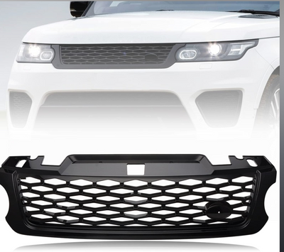 Black Chrome Show grill Compatible With Land Rover Range Rover Sport L494 (2014-17) Tag 42