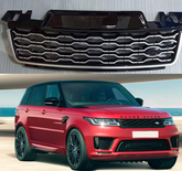 Chrome Show grill Compatible With Land Rover Range Rover Sport L494 (2018-22) Tag 46