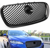Black Chrome Show Grill Compatible With Jaguar XF (2016-20)