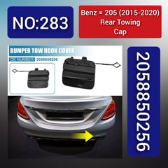Benz 205 (2015-2020) Rear Towing Cap. Ref No 2058850256. Tag 283