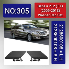 Benz 212 (T-1) (2009-2013) Washer Cap Set. 2128600108 = R.H, 2128600108 = L.H. Tag 305