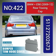 BMW = E90 (2009-12) Rear Towing Cap. Ref No 51127202673 Tag 422