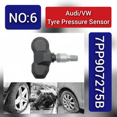 Tire Pressure Monitoring System (TPMS) Sensor 7PP907275B 7PP907275F Compatible With AUDI A6, A8, Q7 & PORSCHE CAYENNE 92A & PANAMERA 970 Tag-TS-06