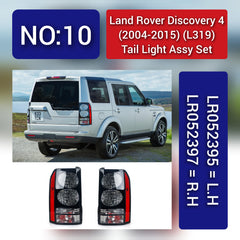 Tail Light Rear Lamp Compatible With LAND ROVER DISCOVERY IV (L319) | LR4 Tail Light Rear Lamp Left LR052397 LR162974 & Right LR052395 LR162972 Tag-TLR-10