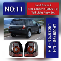 Tail Light Rear Lamp Compatible With LAND ROVER FREELANDER 2 (L359) | LR2 (2006-2015) Tail Light Rear Lamp Left LR039798 & Right LR039796 Tag-TLR-11