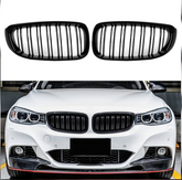 Kidney Grill Left & Right Set 51137294807 & 51137294808 Compatible With BMW 3 Series F34 GT (2013-2016) Tag 96