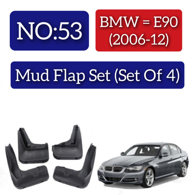 BMW E90 (2006-12) Mud Flap Set (Set of 4) Tag 53