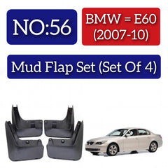 BMW E60 (2007-10) Mud Flap Set (Set of 4) Tag 56