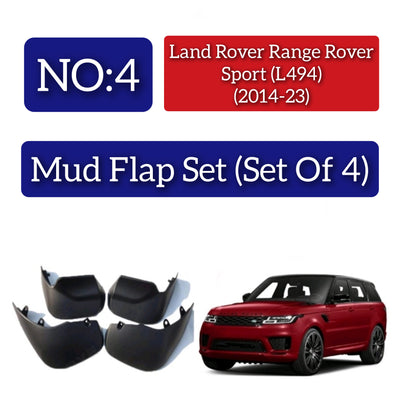 Land Rover Range Rover Sport (L494) (2014-23) Mud Flap Set (Set of 4) Tag 4