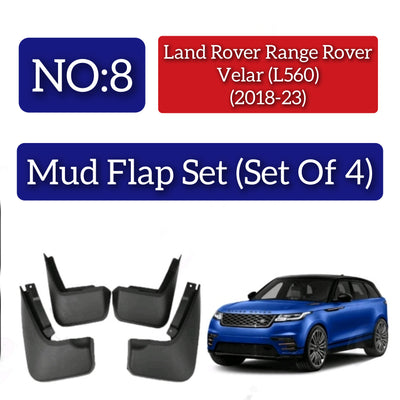 Land Rover Range Rover Velar (L560) (2018-23) Mud Flap Set (Set Of 4) Tag 8