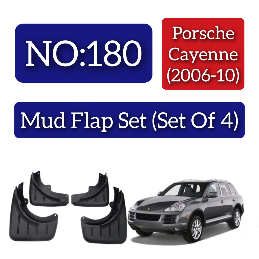 Porsche Cayenne (2006-10) Mud Flap Set (Set of 4) Tag 180