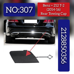 Rear Towing Cap 2128850356 Compatible With Mercedes Benz E-Class (W212) (T-2) (2014-2016) Tag No.307