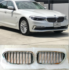 Kidney Grill Set 51137390865 = L.H & 51137390866 = R.H Compatible With BMW 5 Series G30 Tag 77