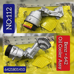 Oil Cooler Assembly 6421801410 6421800010 A6421800010 A6421801410 For MERCEDES-BENZ C-CLASS W204 & E-CLASS W212 Tag-O-112