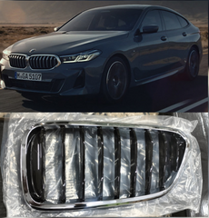 Kidney Grill Set 51117415215 = L.H, & 51117415216 = R.H Compatible With BMW 6 Series G32 Tag 101