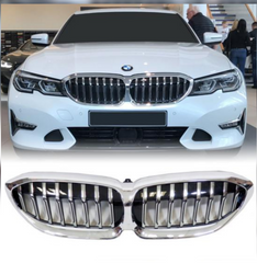 Kidney Grill 51137449432 Compatible With BMW 3 Series G20 G28 (2019-21) Tag 106