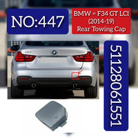 Rear Towing Cap 51128061551 Compatible With BMW (F34) GT LCI (2014-2019) Tag No.447