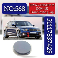 BMW = E82/E87 M (2004-11) Front Towing Cap.Ref No 51117837429 Tag 568