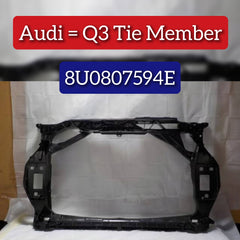 Front Panel Radiator Support 8U0805594E Compatible with AUDI Q3 (2012-2019)