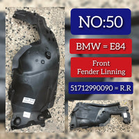Rear Right Fender Liner 51712990090 Compatible With BMW X1 E84 Tag-FE-50