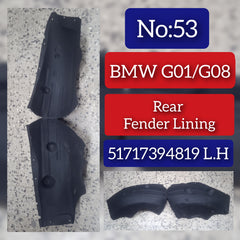 Rear Left Fender Liner 51717394819 Compatible With BMW X3 G01 Tag-FE-53