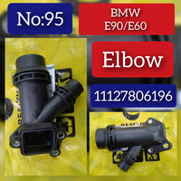 Coolant Hose Flange 11127806196 11122247744 Compatible With BMW 3 Series E90 & 5 Series E60, X5 E70 Tag-E-95