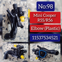 Thermostat Housing Assembly 11537534521 11538699290 Plastic For MINI R56/R57 Tag-E-98