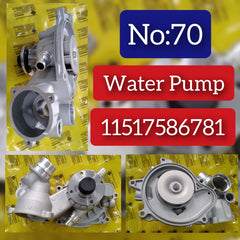 Water Pump 11517586781 11517524551 11517524552 Compatible With BMW 7 Series E65, E66, E67 Tag-W-70
