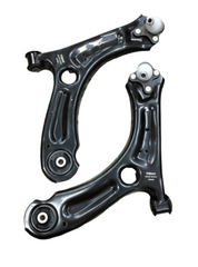 Front Lower Control Arm With Bush (Set Of 2) Left 5C0407151BK & Right 5C0407152BK Compatible with VW JETTA IV (162, 163, AV3, AV2)