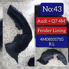 Rear Left Fender Liner 4M0810171G Compatible With AUDI Q7 4M Tag-FEA-43