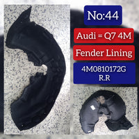 Rear Right Fender Liner 4M0810172G Compatible With AUDI Q7 4M Tag-FEA-44