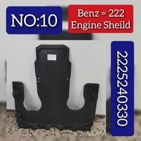 Engine Shield Splash Guard 2225240330 Compatible With MERCEDES-BENZ S-CLASS (W222) (2014-2020) Tag No.10
