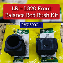 Front Stabilizer Sway Bar Bushing Kit RVU500011 Compatible With LAND ROVER RANGE ROVER SPORT I (L320) & RANGE ROVER SPORT II (L494)