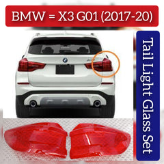 Tail Light Glass Compatible With BMW X3 G01 (2017-2020)
