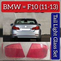 Tail Light Glass Compatible With BMW 5 series F10 (2011-2013)