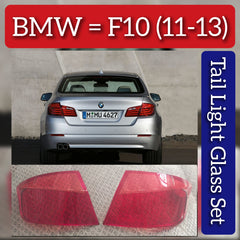 Tail Light Glass Compatible With BMW 5 series F10 (2011-2013)