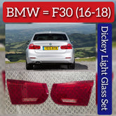 Dickey Light Glass Compatible With BMW 3 Series F30 (2016-2018)