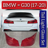 Tail Light Glass Compatible With BMW 5 Series G30 (2017-2020)