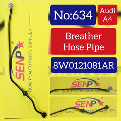 Breather Hose Pipe 8W0121081AR Compatible With AUDI A4 Tag-H-634