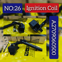 Ignition Coil A2709060500 2709060500 A2709060100 2709060100 Compatible With MERCEDES-BENZ A-CLASS (W176) & B-CLASS Sports Tourer (W246, W242) Tag.26