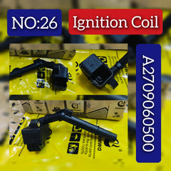 Ignition Coil A2709060500 Compatible With MERCEDES-BENZ A-CLASS (W176) & B-CLASS Sports Tourer (W246, W242) Tag.26