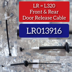 Release Cable LR013916 Compatible With RANGE ROVER SPORT I (L320) (2010-16)
